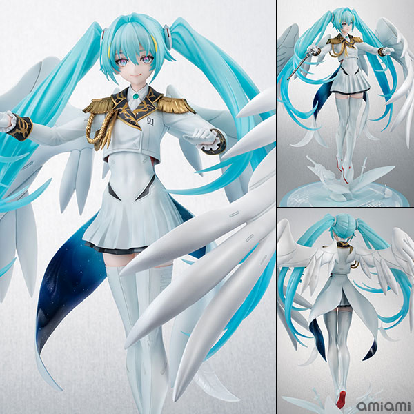 機動戦士ガンダム45周年×初音ミク 初音ミク×ウイングガンダムゼロ EW VOCALOID 【限定販売】Lucrea(ルクリア) 1/7スケール 塗装済完成品フィギュア メガハウス（MegaHouse）【PR】